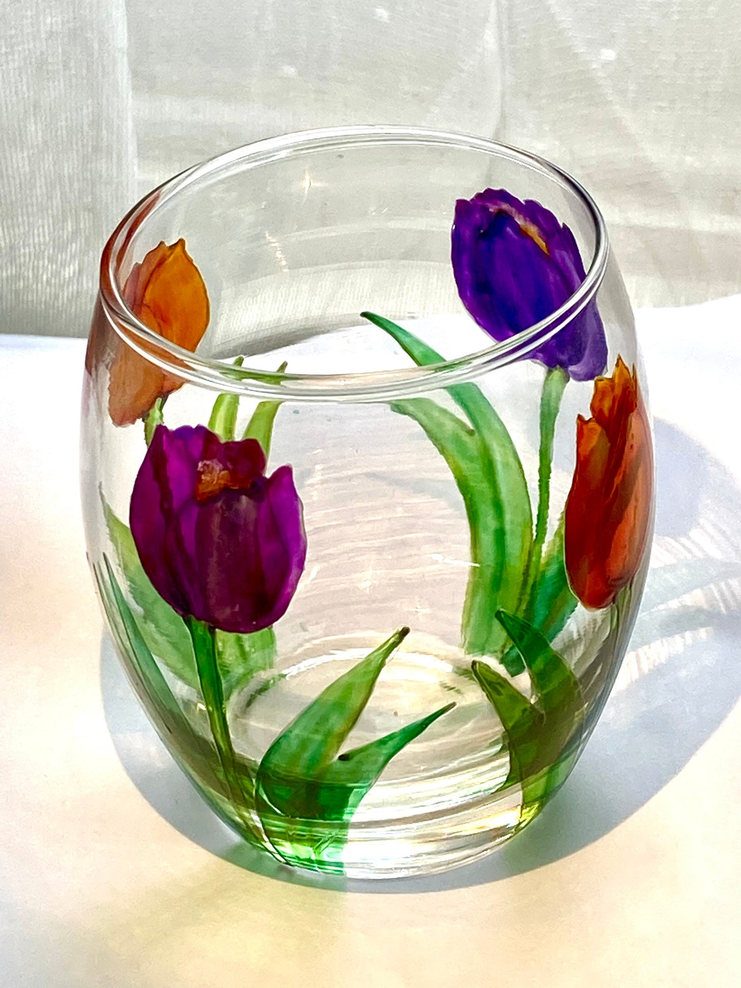 Tulips Design votive/candle holder