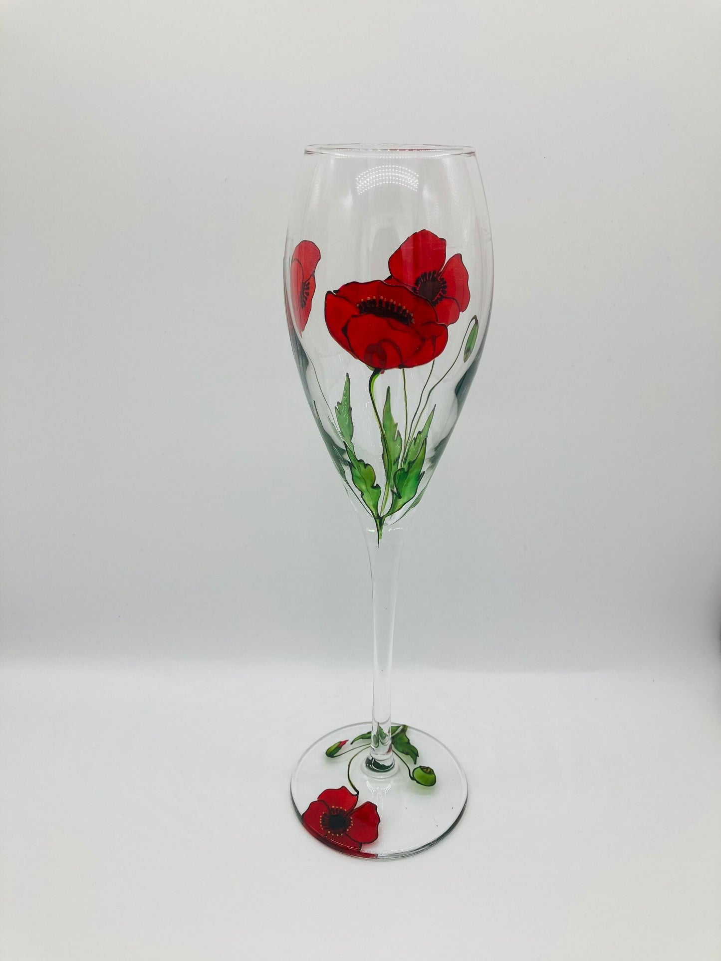 Poppy champagne/prosecco glass
