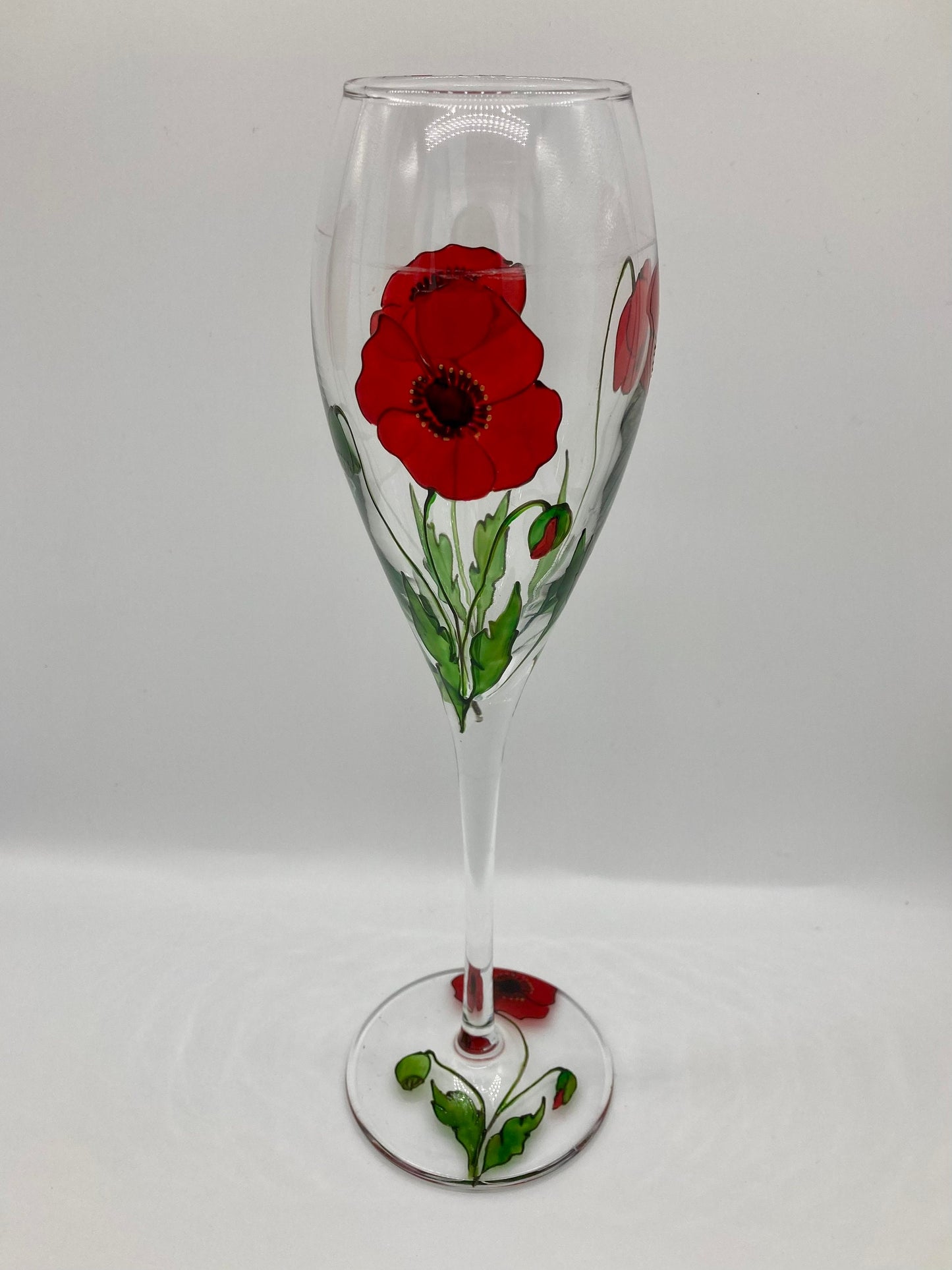 Poppy champagne/prosecco glass
