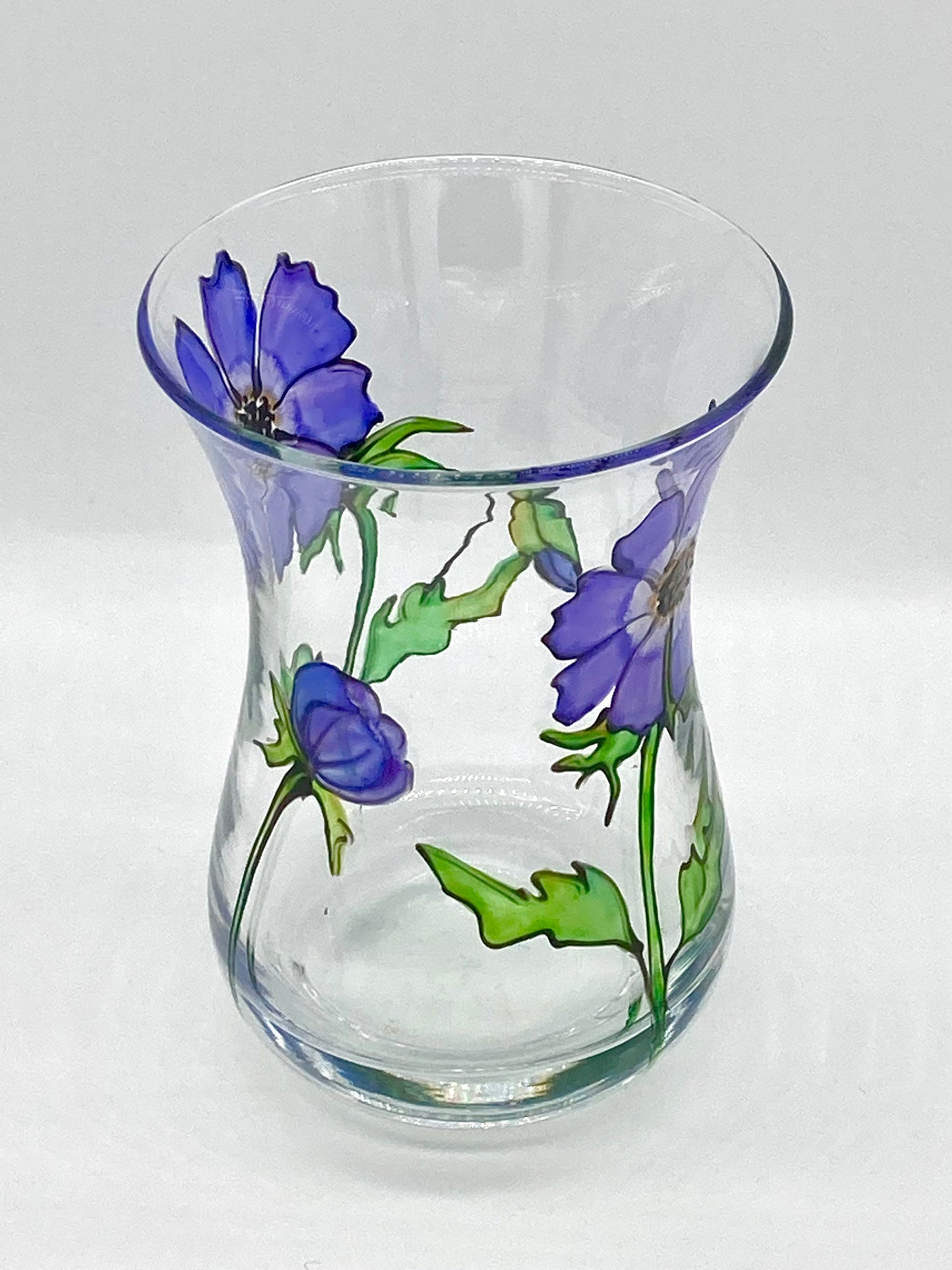 Anemone Flower design Mini Posy Vase