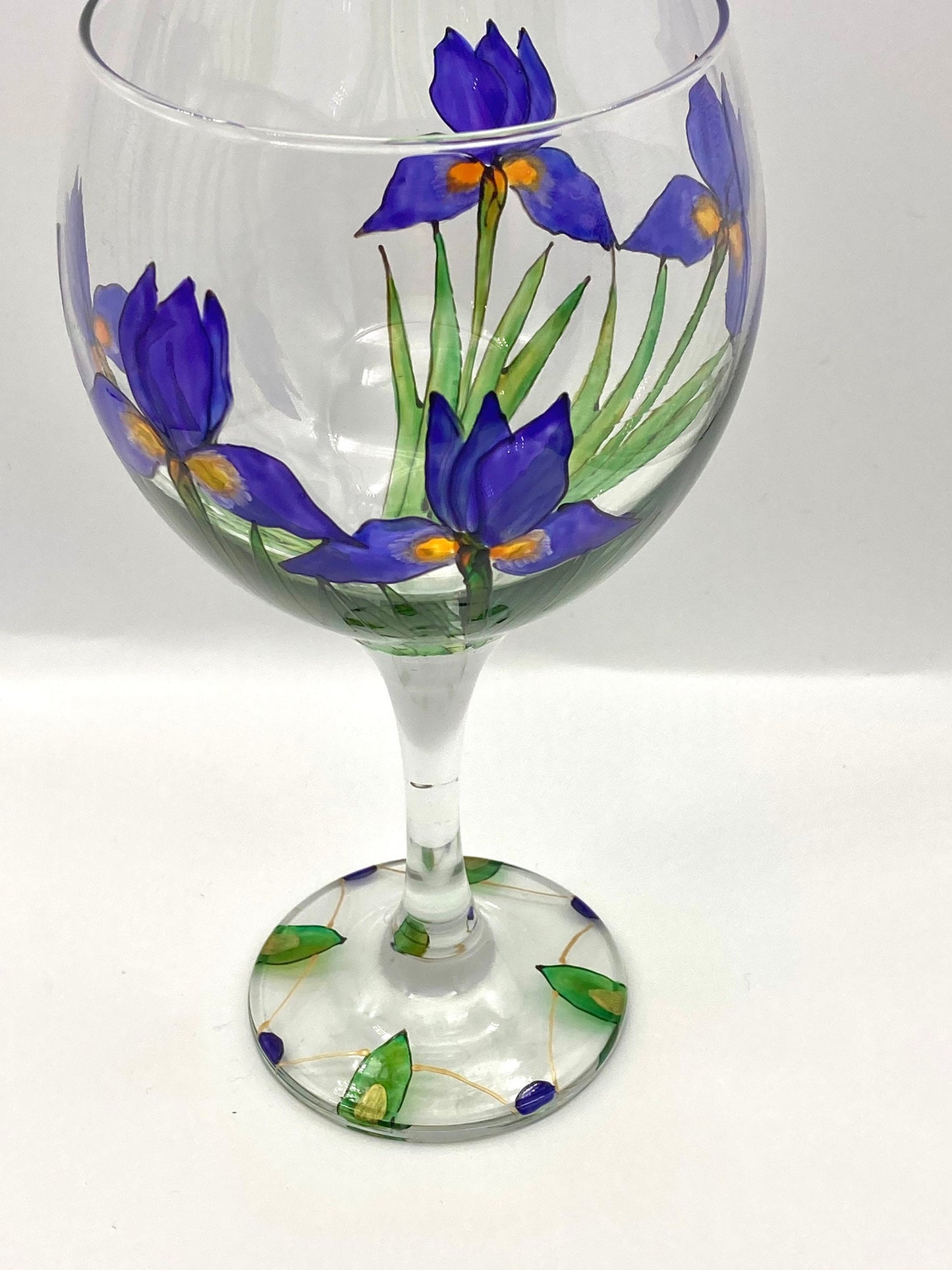 Gin Glass Irises